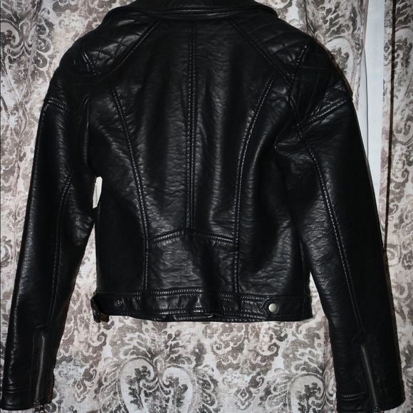 Aeropostale Faux Leather Jacket - Picture 2 of 7